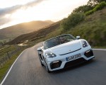 2020 Porsche 718 Spyder (Color: Carrara White Metallic) Front Wallpapers 150x120
