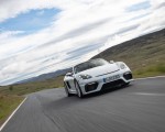 2020 Porsche 718 Spyder (Color: Carrara White Metallic) Front Wallpapers 150x120