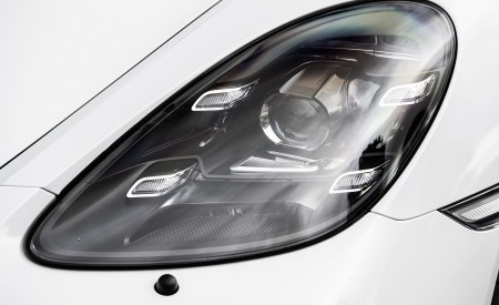 2020 Porsche 718 Spyder (Color: Carrara White Metallic) Headlight Wallpapers 450x275 (180)