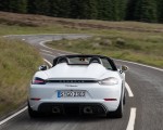 2020 Porsche 718 Spyder (Color: Carrara White Metallic) Rear Wallpapers 150x120