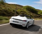 2020 Porsche 718 Spyder (Color: Carrara White Metallic) Rear Wallpapers 150x120