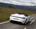 2020 Porsche 718 Spyder (Color: Carrara White Metallic) Rear Wallpapers 150x120