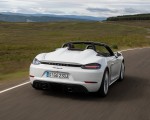 2020 Porsche 718 Spyder (Color: Carrara White Metallic) Rear Wallpapers 150x120