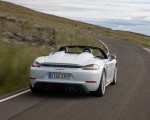 2020 Porsche 718 Spyder (Color: Carrara White Metallic) Rear Wallpapers 150x120