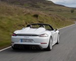 2020 Porsche 718 Spyder (Color: Carrara White Metallic) Rear Wallpapers 150x120
