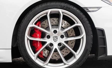 2020 Porsche 718 Spyder (Color: Carrara White Metallic) Wheel Wallpapers 450x275 (181)