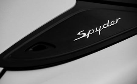2020 Porsche 718 Spyder (Color: GT Silver Metallic) Detail Wallpapers 450x275 (261)