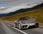 2020 Porsche 718 Spyder (Color: GT Silver Metallic) Front Wallpapers 150x120