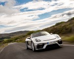 2020 Porsche 718 Spyder (Color: GT Silver Metallic) Front Wallpapers 150x120