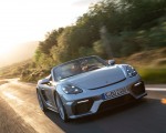 2020 Porsche 718 Spyder (Color: GT Silver Metallic) Front Wallpapers 150x120