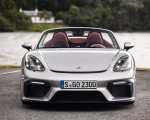 2020 Porsche 718 Spyder (Color: GT Silver Metallic) Front Wallpapers 150x120