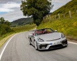 2020 Porsche 718 Spyder (Color: GT Silver Metallic) Front Wallpapers 150x120