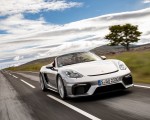 2020 Porsche 718 Spyder (Color: GT Silver Metallic) Front Wallpapers 150x120