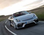 2020 Porsche 718 Spyder (Color: GT Silver Metallic) Front Wallpapers 150x120