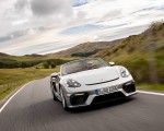 2020 Porsche 718 Spyder (Color: GT Silver Metallic) Front Wallpapers 150x120