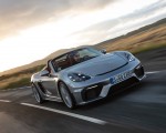 2020 Porsche 718 Spyder (Color: GT Silver Metallic) Front Wallpapers 150x120