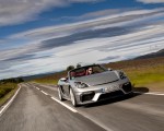 2020 Porsche 718 Spyder (Color: GT Silver Metallic) Front Wallpapers 150x120