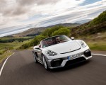 2020 Porsche 718 Spyder (Color: GT Silver Metallic) Front Wallpapers 150x120