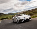 2020 Porsche 718 Spyder (Color: GT Silver Metallic) Front Wallpapers 150x120