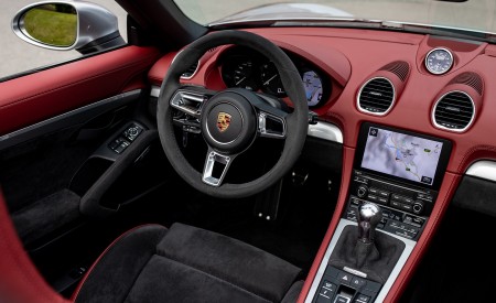 2020 Porsche 718 Spyder (Color: GT Silver Metallic) Interior Wallpapers 450x275 (271)