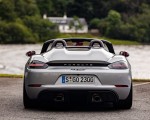 2020 Porsche 718 Spyder (Color: GT Silver Metallic) Rear Wallpapers 150x120