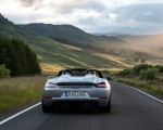 2020 Porsche 718 Spyder (Color: GT Silver Metallic) Rear Wallpapers 150x120