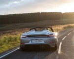 2020 Porsche 718 Spyder (Color: GT Silver Metallic) Rear Wallpapers 150x120