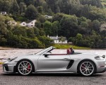 2020 Porsche 718 Spyder (Color: GT Silver Metallic) Side Wallpapers 150x120