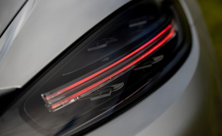 2020 Porsche 718 Spyder (Color: GT Silver Metallic) Tail Light Wallpapers 450x275 (253)