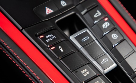 2020 Porsche 718 Spyder (Color: Guards Red) Central Console Wallpapers 450x275 (31)