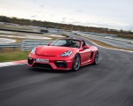 2020 Porsche 718 Spyder (Color: Guards Red) Front Three-Quarter Wallpapers 150x120 (13)