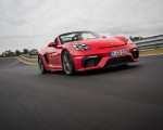 2020 Porsche 718 Spyder (Color: Guards Red) Front Three-Quarter Wallpapers 150x120 (11)