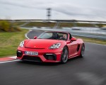 2020 Porsche 718 Spyder (Color: Guards Red) Front Wallpapers 150x120 (7)