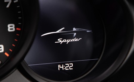 2020 Porsche 718 Spyder (Color: Guards Red) Instrument Cluster Wallpapers 450x275 (30)