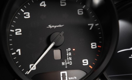 2020 Porsche 718 Spyder (Color: Guards Red) Instrument Cluster Wallpapers 450x275 (26)
