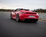 2020 Porsche 718 Spyder (Color: Guards Red) Rear Three-Quarter Wallpapers 150x120 (14)