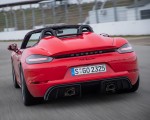 2020 Porsche 718 Spyder (Color: Guards Red) Rear Wallpapers 150x120 (16)