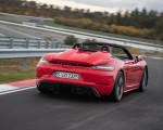 2020 Porsche 718 Spyder (Color: Guards Red) Rear Wallpapers 150x120 (17)