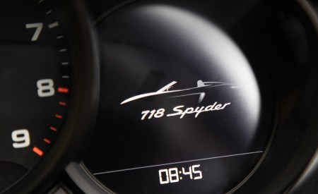 2020 Porsche 718 Spyder (Color: Racing Yellow) Instrument Cluster Wallpapers 450x275 (110)