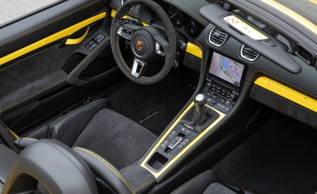 2020 Porsche 718 Spyder (Color: Racing Yellow) Interior Wallpapers 450x275 (112)