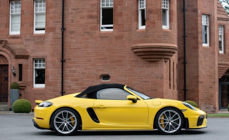 2020 Porsche 718 Spyder (Color: Racing Yellow) Side Wallpapers 450x275 (89)
