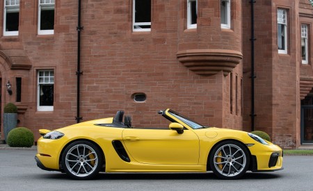 2020 Porsche 718 Spyder (Color: Racing Yellow) Side Wallpapers 450x275 (90)