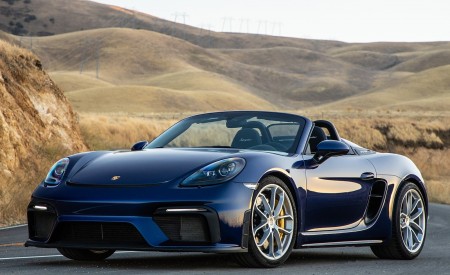 2020 Porsche 718 Spyder Front Three-Quarter Wallpapers 450x275 (41)