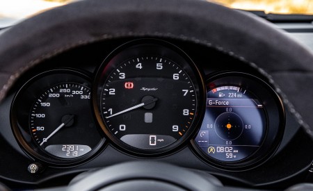 2020 Porsche 718 Spyder Instrument Cluster Wallpapers 450x275 (52)