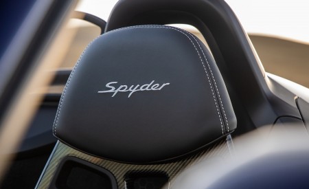 2020 Porsche 718 Spyder Interior Detail Wallpapers 450x275 (48)
