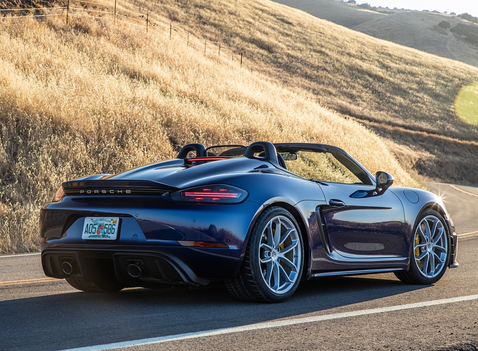 2020 Porsche 718 Spyder Rear Three-Quarter Wallpapers (7)