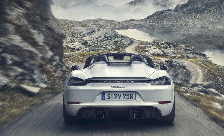 2020 Porsche 718 Spyder Rear Wallpapers 450x275 (289)