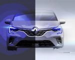 2020 Renault Captur Design Sketch Wallpapers 150x120