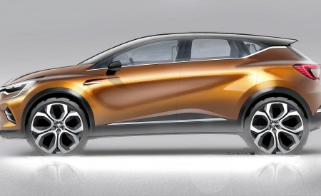 2020 Renault Captur Design Sketch Wallpapers 450x275 (20)