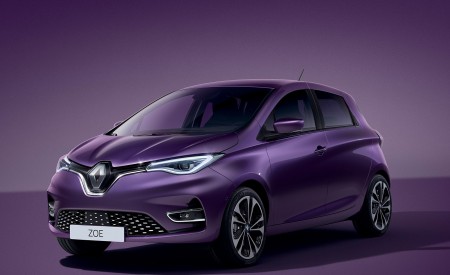 2020 Renault Zoe (Color: Blueberry Purple) Front Three-Quarter Wallpapers 450x275 (32)